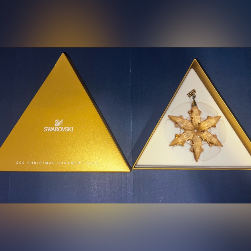2015 Swarovski Annual Christmas Ornament